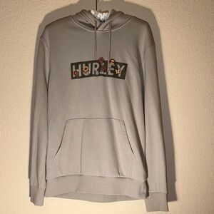 Hurley Light Gray Men's Hoodie